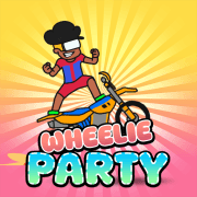 Wheelie Party game background